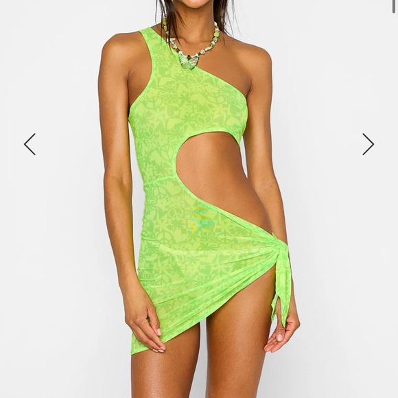 Beach Bunny Swimwear Selena Mini Dress Cover Up - Picture 2 of 6